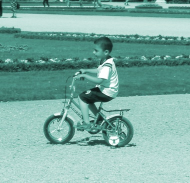 Boy on Bike